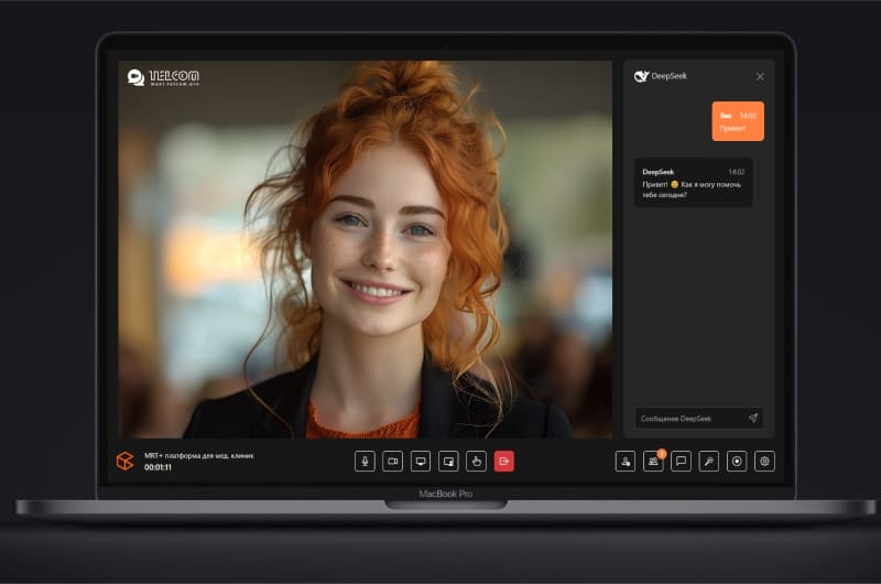 TELCOM Meet – видеоконференции с ИИ